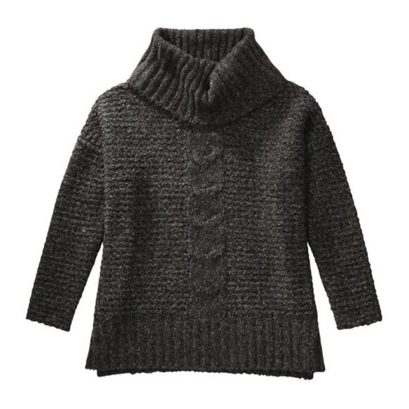 EUC Joe Fresh grey turtleneck knit sweater - Picture 1 of 4